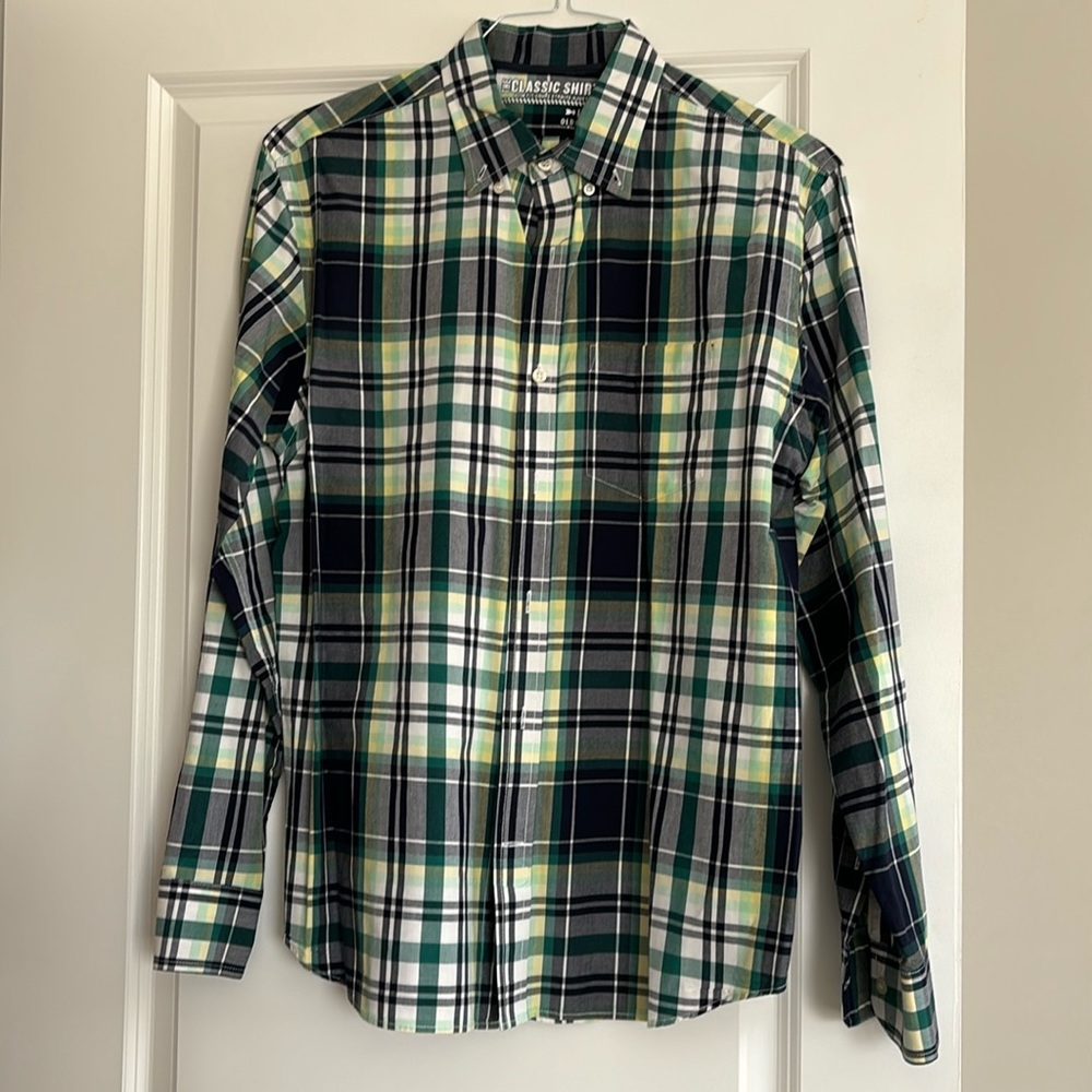 Old Navy Plaid Button Down